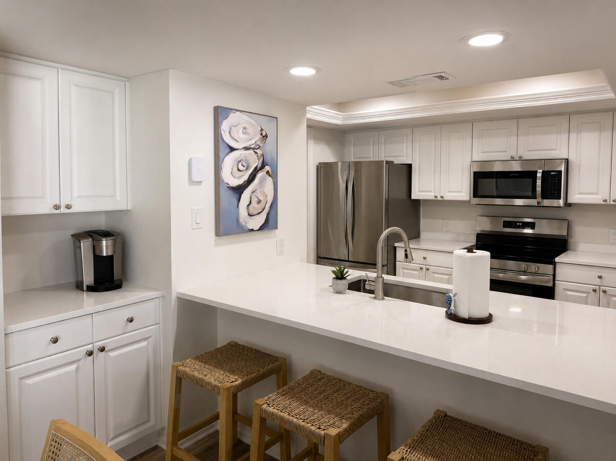 Unit 310: Kitchen and Coffee Bar